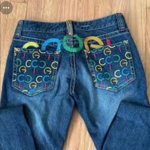 Embroidered Coogi Jeans